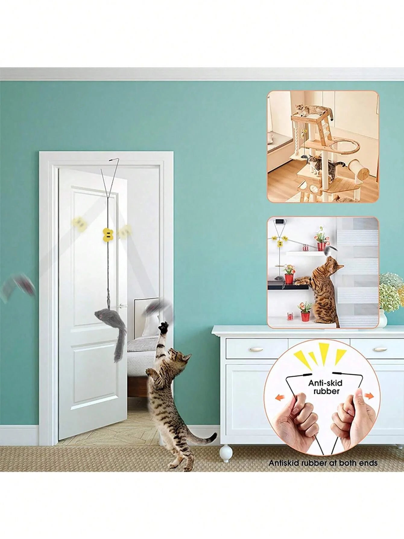 Adjustable Hanging Cat Toy