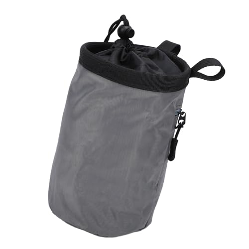 RiToEasysports Climbing Chalk Bag Oxford Fabric Athletic Chalk Bag 19 X 12.5 X 12.5cm Large Capacity Fleece Lining for Rock Climbing Weightlifting Gymnastics Gym Training