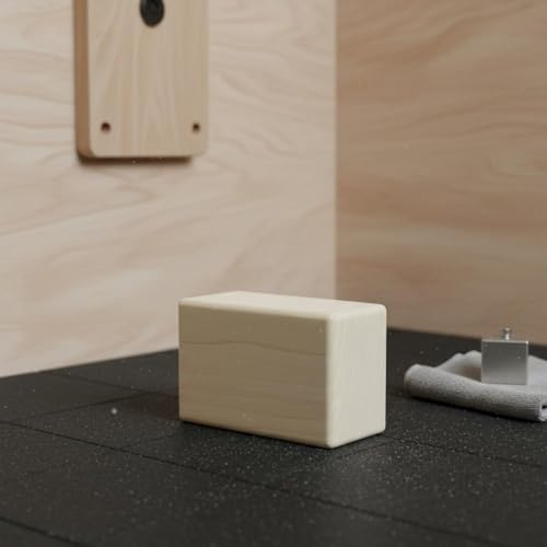 harayaa Climbing Training Board Exercise Block Solid Wood Strength Compact Ergonomic Fitness Gripper Lightweight Versatile Athletic Training Accessory Suitable for Home Gym Travel