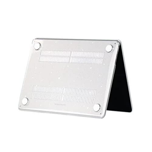 Case for MacBook Pro 14-inch Laptop M5 M4 M3 M2 M1 A3427 A3426 A3434 A3112 A3185 A3401 A2918 A2992 A2779 A2442 2026-2021 Release, Hard Shell&Keyboard Cover&Screen Protector&Webcam Cover,Sparkly Clear - color: Bling Clear