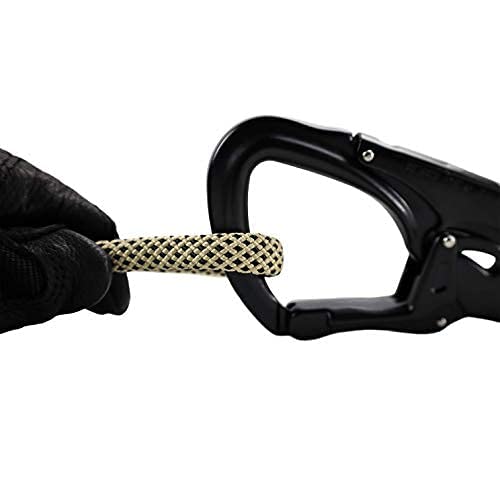 Bulldog 8mm & 10mm - Friction Hitch 100% Technora, 5400 MBS, Prusik By Pelican Rope - Arborist Rope, Tree Gear, Accessory Cord (28, 8mm Diameter) - size: 8 mm x 711 mm