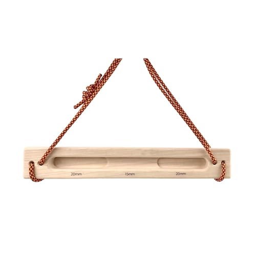 Yiju Climbing Training Workouts Climbers Finger Strength with Rope Portable Compact Hang Hold - color: 20mm 15mm 20mm