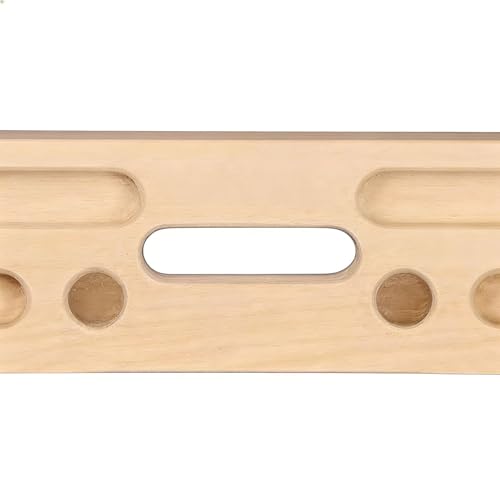 Rock Climbing Board Multi-Grip Heavy Duty | Rock Climbing Pull Up Bar Grip Trainer for Climbers Beginner Men Women Home Gym Indoor Fitness Workout