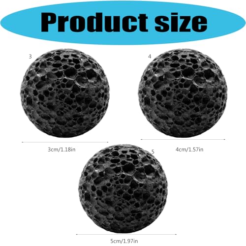 Portable Hand Exercise Ball Round Stone Hand Grip Ball for Rock Climbing Grip Strength and Sweat Reduction Enduring None Sweat Rock Climbing Trainer - color: 5cm