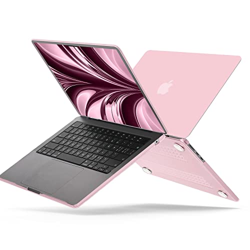 B BELK for MacBook Air 15 inch Case 2026 2025-2023 M5 M4 M3 M2, Baby Pink | Model A3448 A3241 A3114 A2941, Matte Plastic Laptop Hard Shell Case with Keyboard Cover & Screen Protector, Easy Snap-On - color: Baby Pink