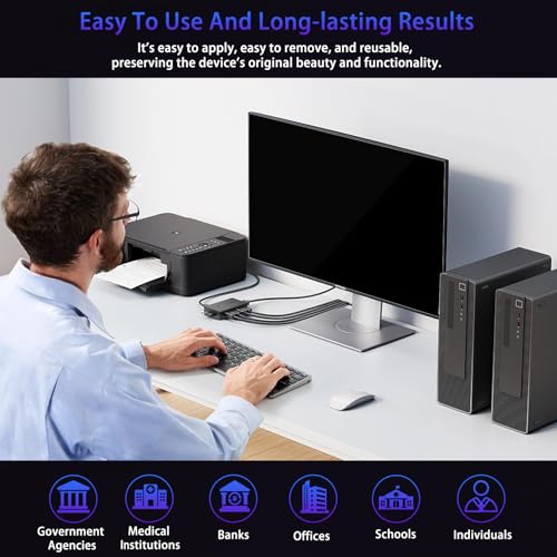 21.5" Privacy Screen Computer for 16:9 Aspect Ratio, 2-Sided Removable Anti-Peeping/Anti-Glare, Blue Light Block, UV Protect, Reduce Strain, Anti-Scratch, Fits 21.5-inch 16:9 Protector Film - size: 21.5inch 16:9