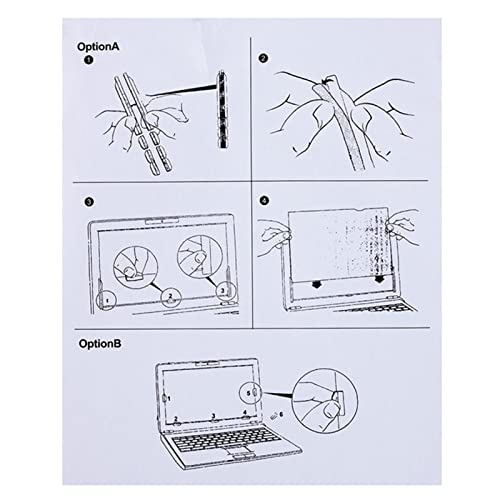 Magnetic Privacy Screen, 11.6-27 Inch Removable Laptop Privacy Filter, Anti-Glare (19.5inch/43.3x24CM) - size: 19.5inch/43.3x24CM