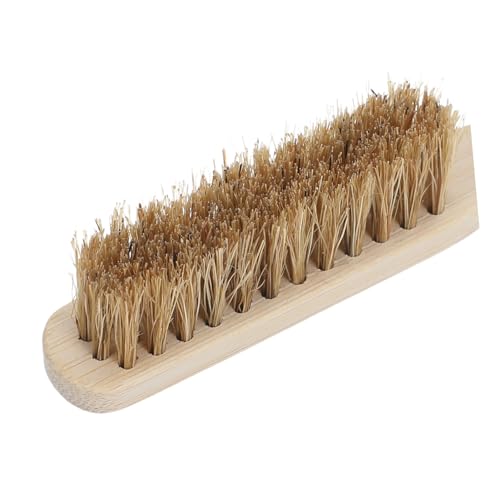 Rock Climbing Brush with Wood Handle and Firm Bristles for Removing Chalk and Dirt, Powerful Scrubbing Tool for Indoor and Outdoor Climbing Surface Cleaning