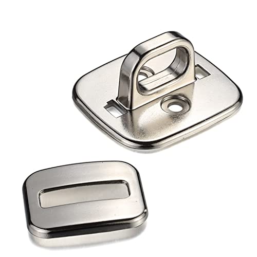 Security Base Plate for Cable Locks Metal Notebook Computer Fixing Base Square Fixed Board with Hole for Laptop Computer Fixing Metal