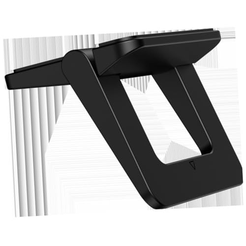 2pcs Mini Laptop Stand Foldable Portable Notebook Holder Desktop Laptop Stand Holder Bracket for Travel Work Home Black