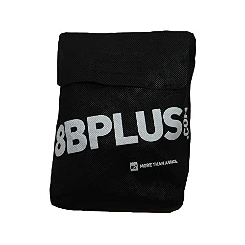 8BPLUS Chalk Bag for Rock Climbing and Bouldering, Chalk Pouch incl Belt & Biner – Cute Funny Character Design, Wide Opening, Gear with Personality, Gift for Climbers - style: MORITZ