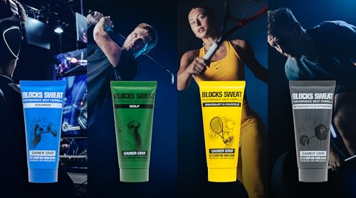 Golf & Fitness Lotion Bundle – Chalk-Free, Sweat-Resistant Grip Enhancer for Dry Hands – Stronger Grip for Golf, Gym, Climbing, Weightlifting, Pole & Sports – Made in USA