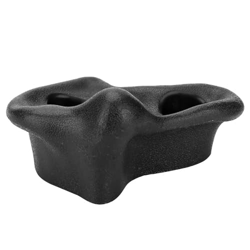 Demeras 10PCS Plastic Climbing Holds Grips Kids Climbing Stones Small Kids Toys Grip Climbing Rock Set for Climbing Frames Tree Houses (Black)