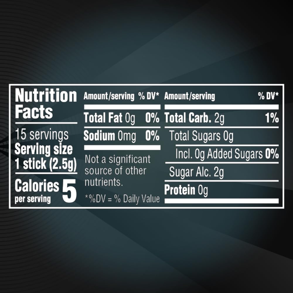 5 Gum RPM Mint Sugar-Free Gum Bulk — 150 Sticks, 10 Packs of 15