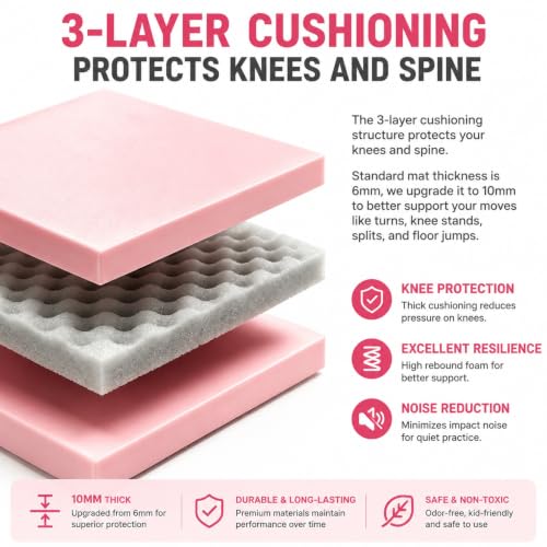 Pole Dance Mat, Folding Pole Crash Mat for Home, PU Leather Skid Proof Covering, Portable Safety Round Dancing Cushion for Home Studio Fitness - size: 120x3cm/47.2x1.2in