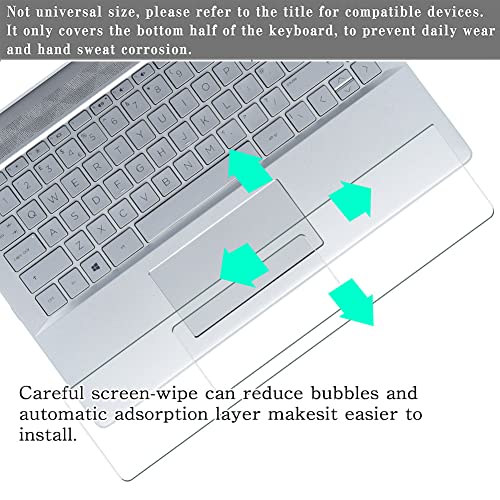 2 Pack Keyboard TouchPad Film Protector, compatible with Dell Precision 3000 3560 15.6" TPU Trackpad Guard Cover Skin (Not Tempered Glass Screen Protectors)