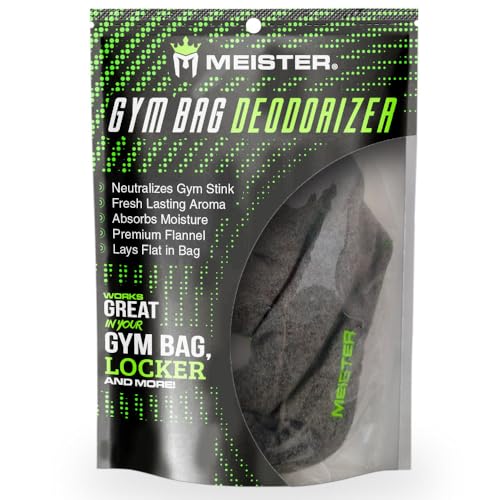 Meister Gym Bag & Locker Deodorizer - Absorbs Stink & Leaves Fresh | Eliminates odors and moisture for 6+ months, highly absorbent w/ natural scents, crown design fits in bags, drawers and more - style: Fresh Linen