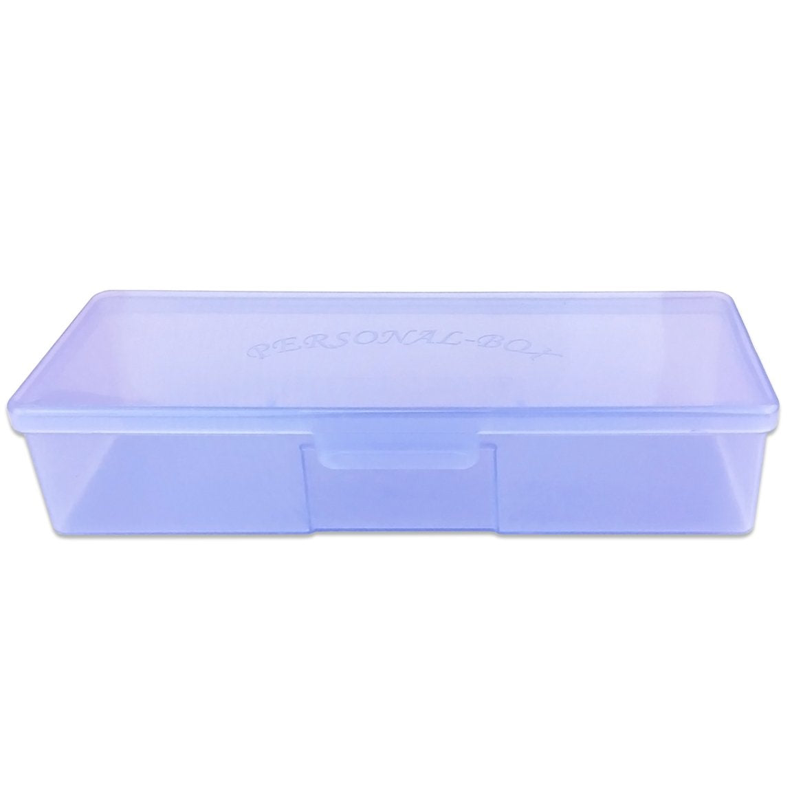 Beauticom Personal Box Storage Case For Professional Manicurist Nails Pedicure (Large Size) (1 Piece, Purple)