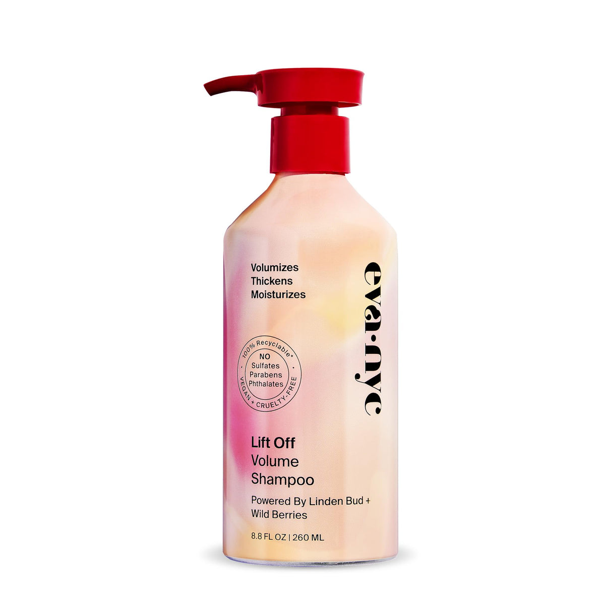 Eva Nyc Lift Off Volume Shampoo, Moisture-Rich Volumizing Shampoo For Fine Hair, Daily Hair Shampoo For Thick And Full Locks, Gm