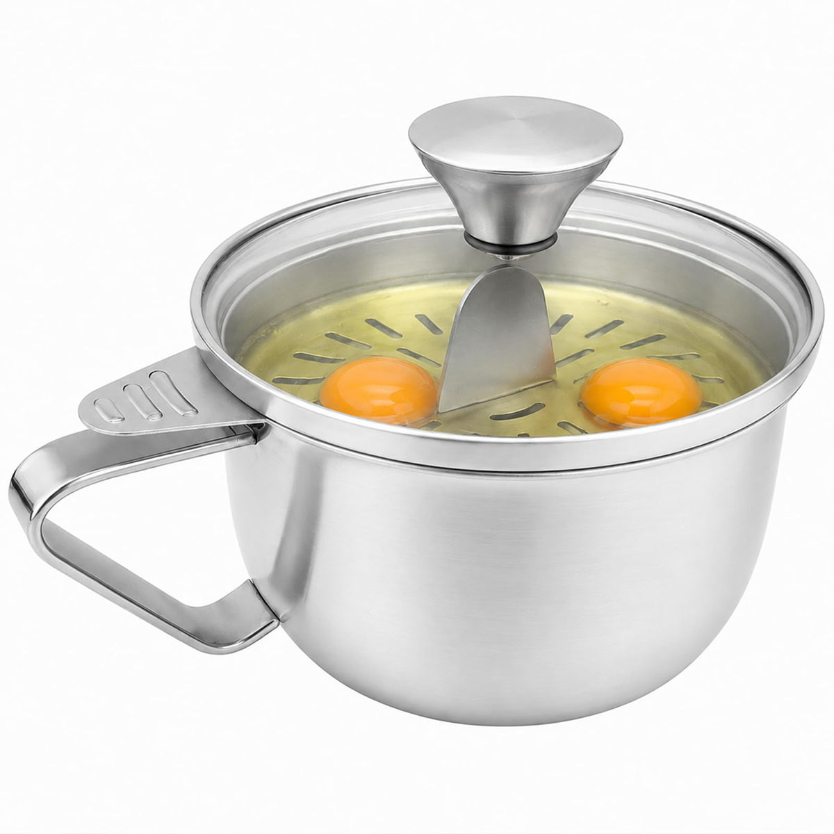 Egg Yolk Separator with Bowl and Lid, 17 oz / 500 ml Bowl, 5-Egg Capacity