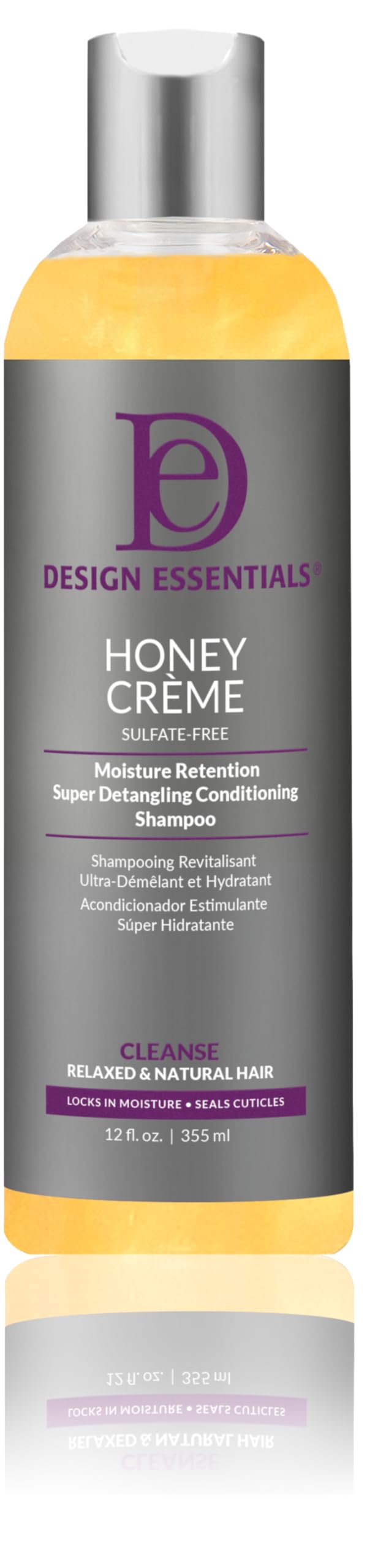 Design Essentials Honey Creme Cleansing Shampoo 12Oz