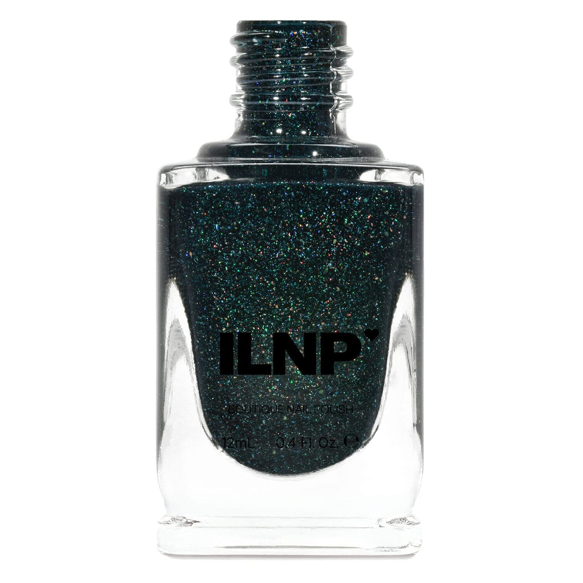 Ilnp Mountain View - Forest Green Holographic Nail Polish