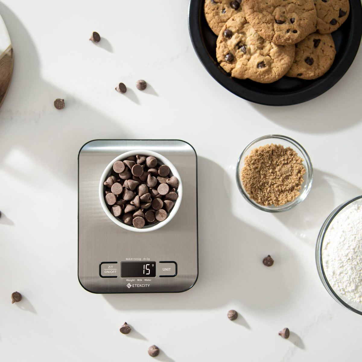 Etekcity Food Kitchen Scale, Digital Grams and Ounces, 11lb