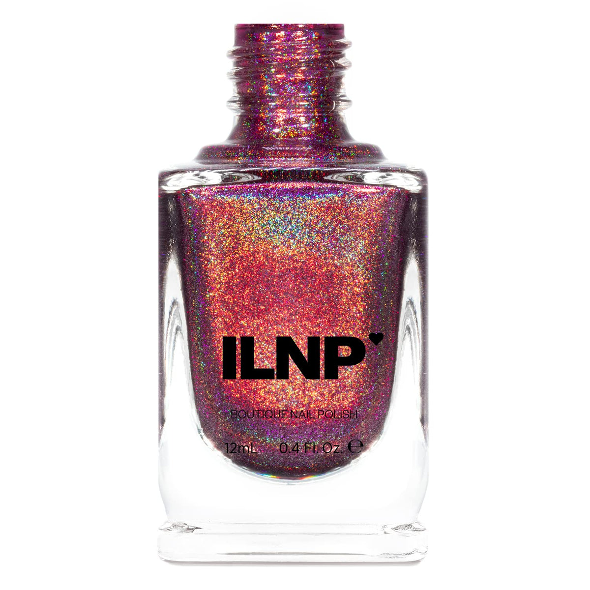 Ilnp Love Language - Rich Cabernet Red Ultra Holo Nail Polish