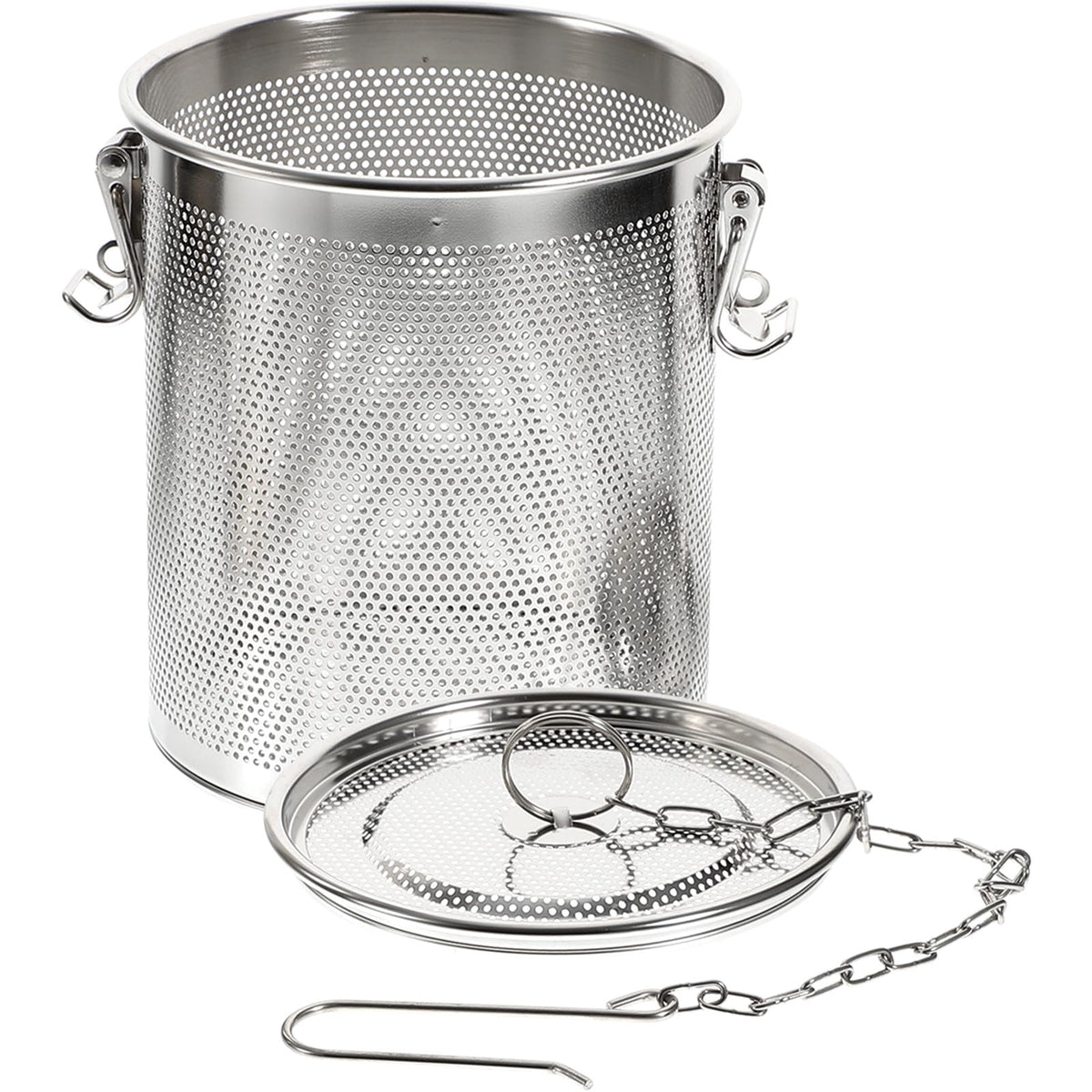 Yardwe Spice Infuser Basket, 6.29 x 5.51 x 5.51 Inch, Stainless Steel Mesh