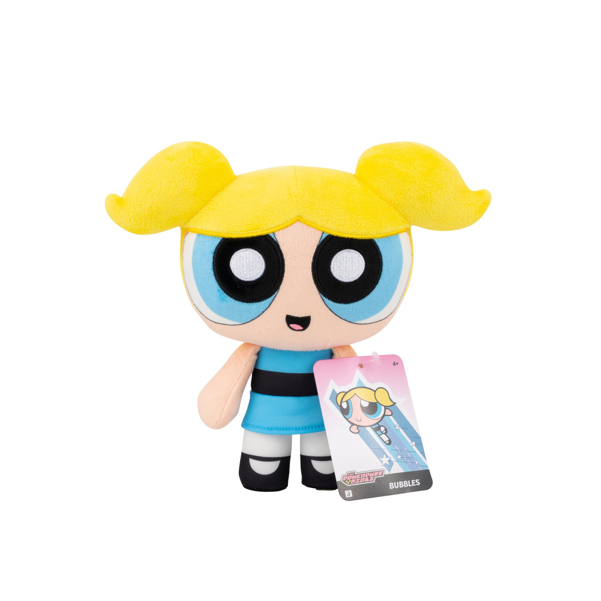 Jazwares Warner Bros. Discovery The Powerpuff Girls 8-Inch Bubbles Plush - Super-Soft and Huggable Plush Toy - Official Licensed Plush - for All Ages
