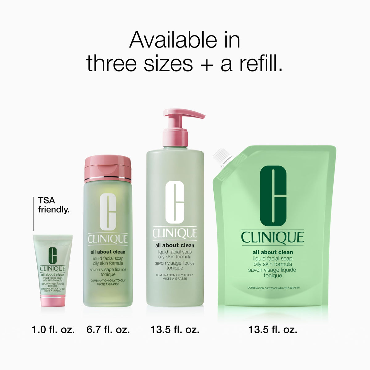 Clinique All about Clean Liquid Facial Soap Oily Skin, 6.7 Ounce