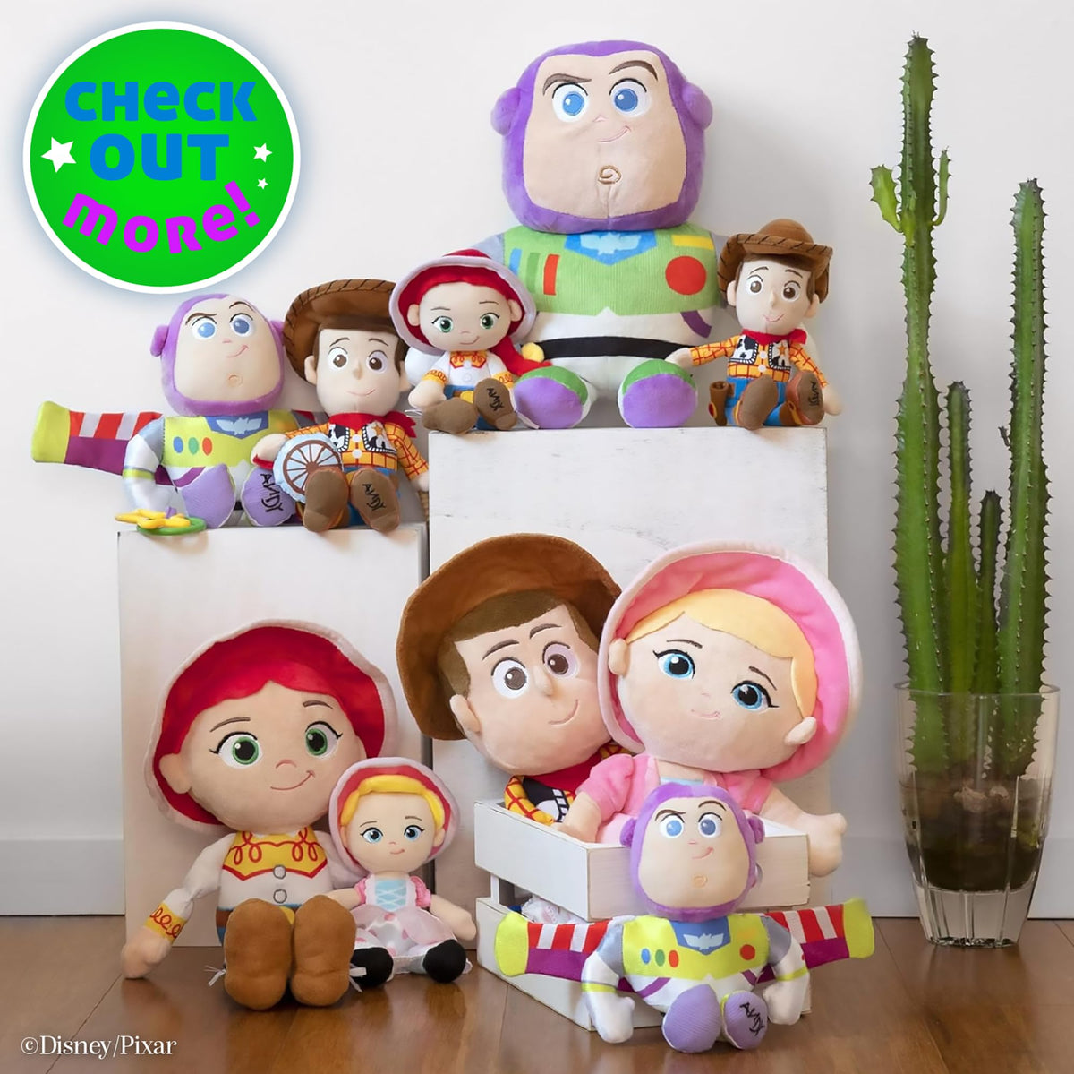 Kids Preferred Disney Pixar Toy Story Little Green Man Alien Cuteeze Extra Soft Plush Stuffed Animal Toy for Baby and Toddler Boys and Girls 12 Inches
