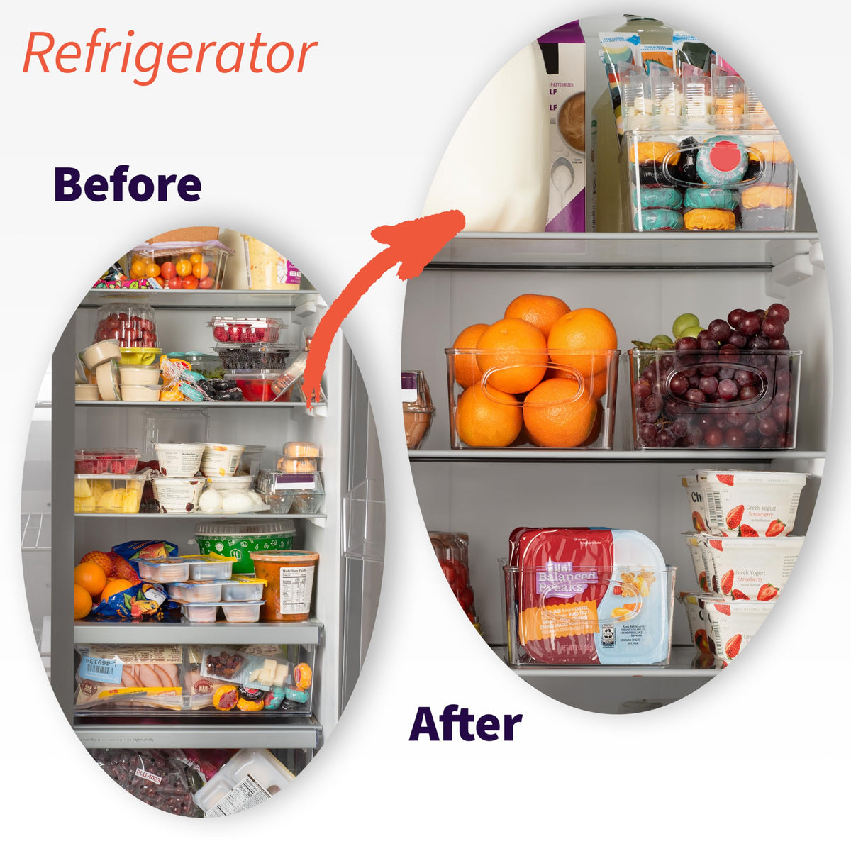 ClearSpace Pantry Organizers and Storage and Cabinet Organizer, 2 Pack