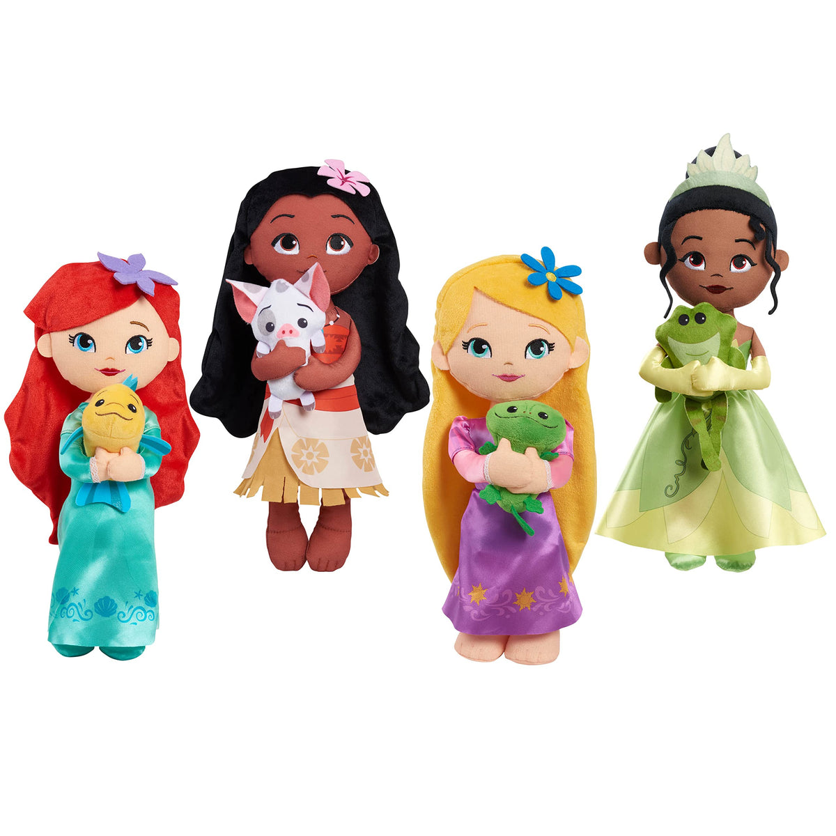 Disney Princess Lil' Friends Plushie Moana & Pua 14-inch Plushie Doll