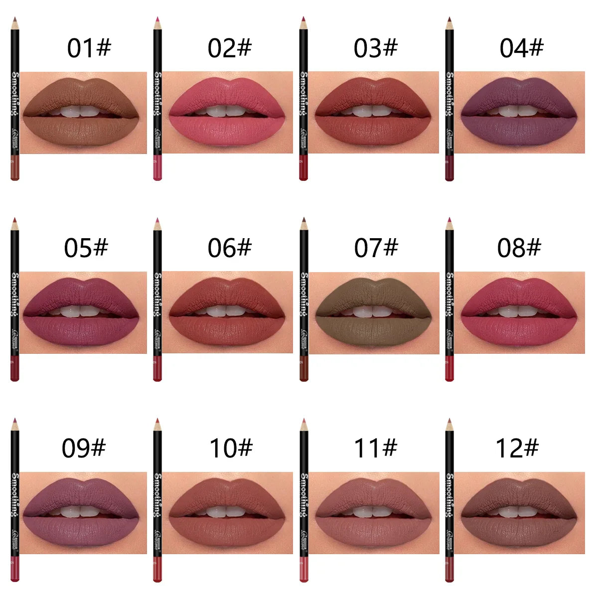 12PCS Matte Lipstick Gift Set
