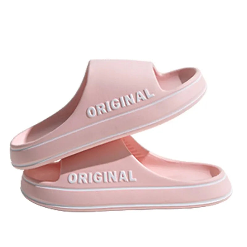 Feslishoet Women Letter Slippers