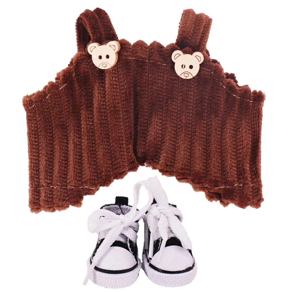 ZWSISU Labubu Doll Pants & Shoes