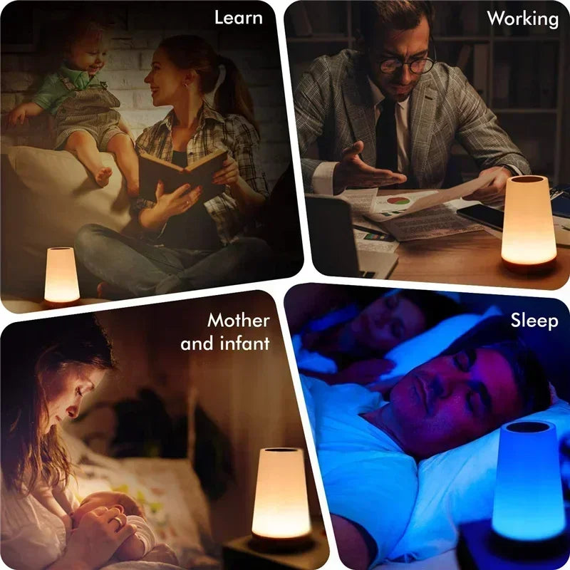 RNABAU RGB Color Changing Night Lamp