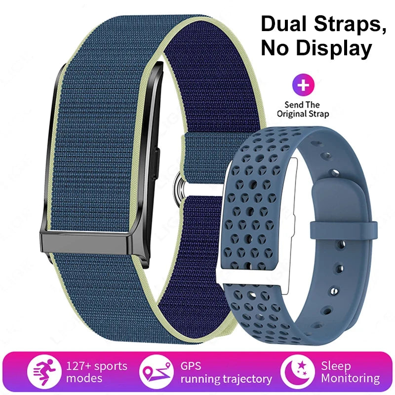 New Sport Fitness Tracker Time Display GPS Smart Bracelet Health Monitoring Pedometer Call Reminder Waterproof Smart Wristband