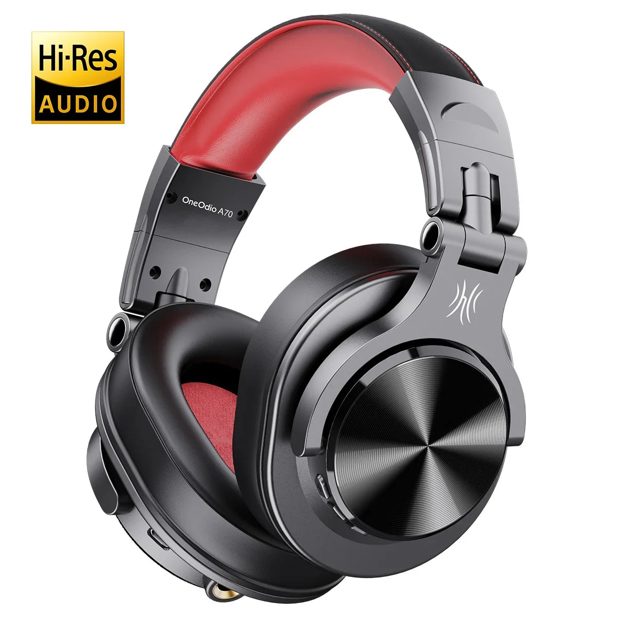 Oneodio Fusion A70 Bluetooth Headphones Hi-Res Audio Over Ear Wireless Headset 72H Professional Studio Monitor DJ HiFi Earphones