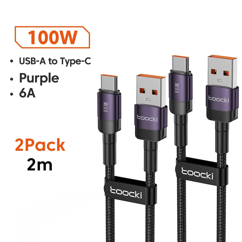 Toocki 100W Fast Charging Cable