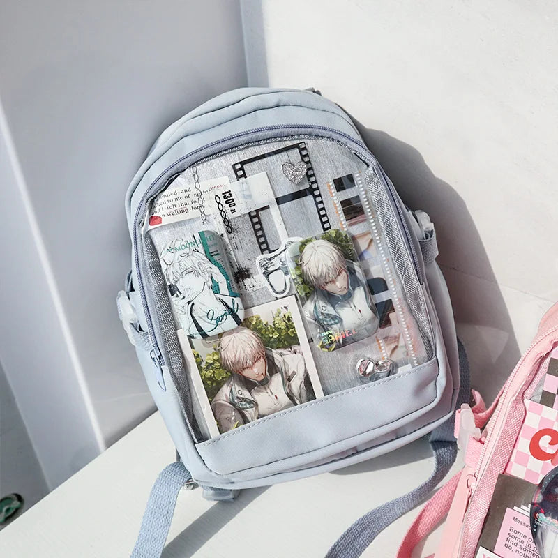 Stylish Transparent PVC Jelly Handbag