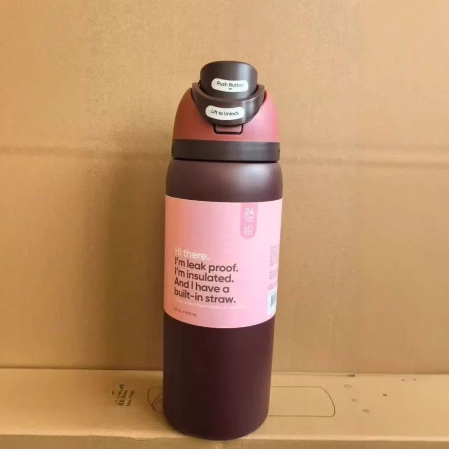 Owala Sport Flow Stainless Soccer Flask Bottle