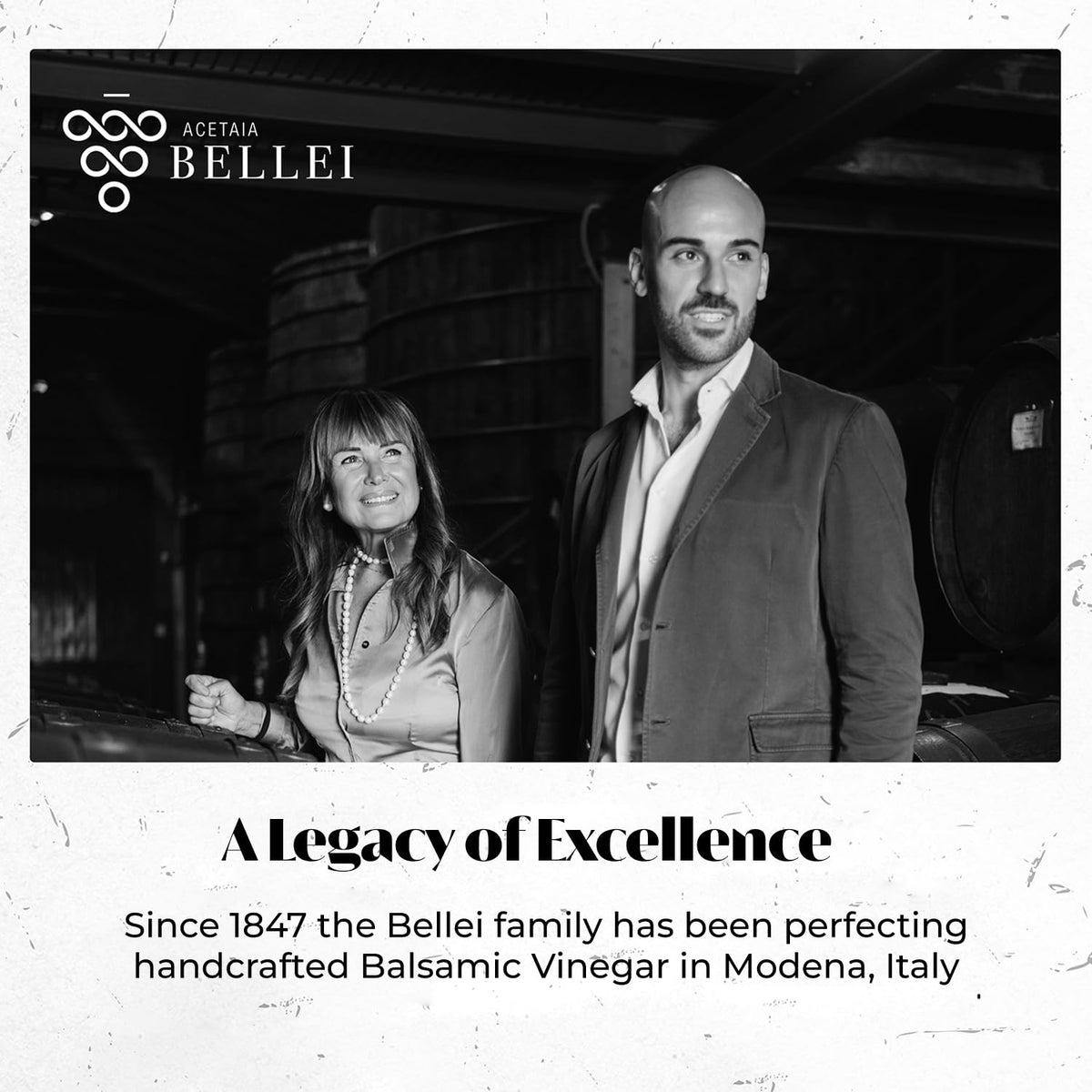 Acetaia Bellei Rich & Thick Balsamic Condiment 250ml – Barrique-Aged, Modena, Light Acidity