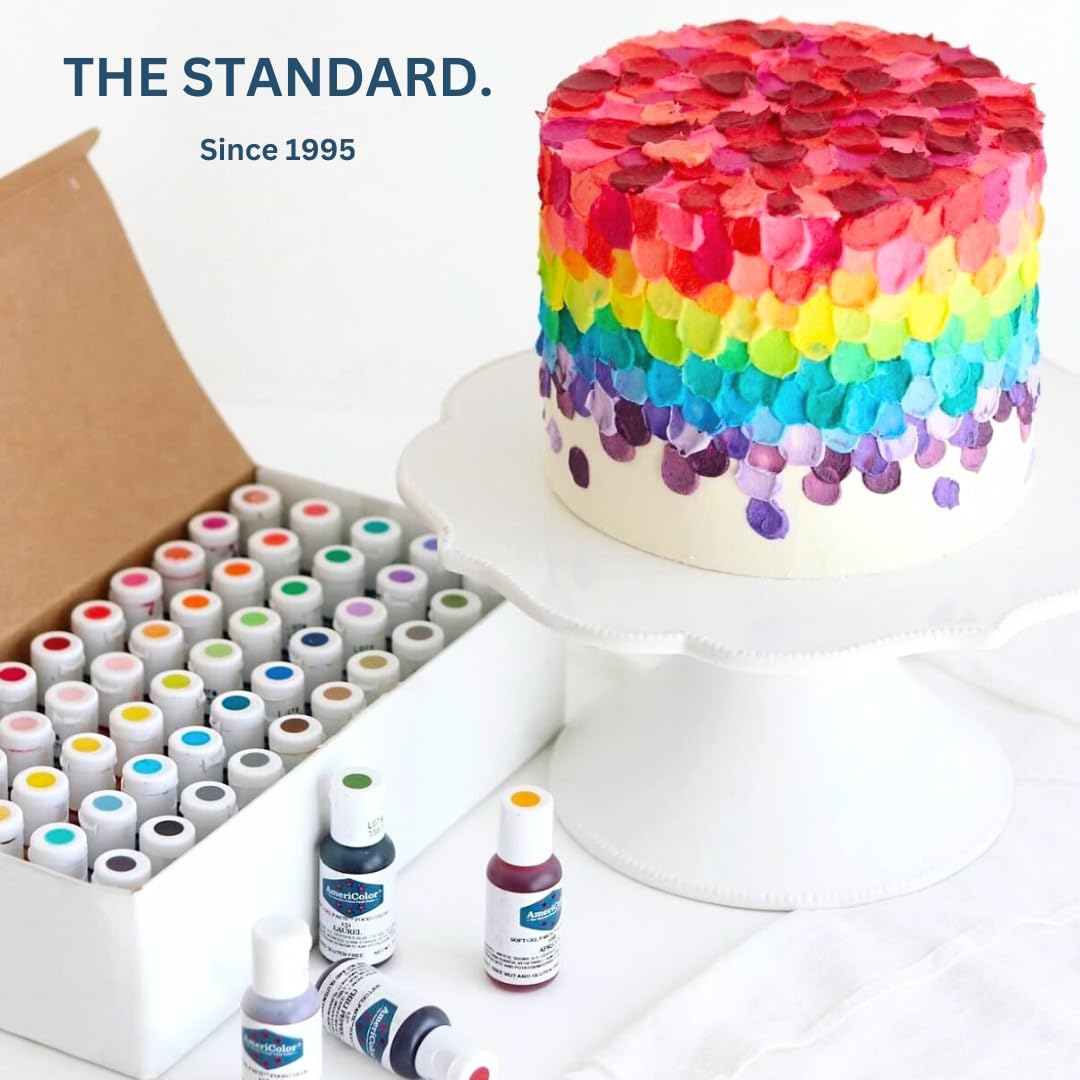AmeriColor Student Kit - 12 Soft Gel Paste Colors (.75 oz) | Food Coloring Set
