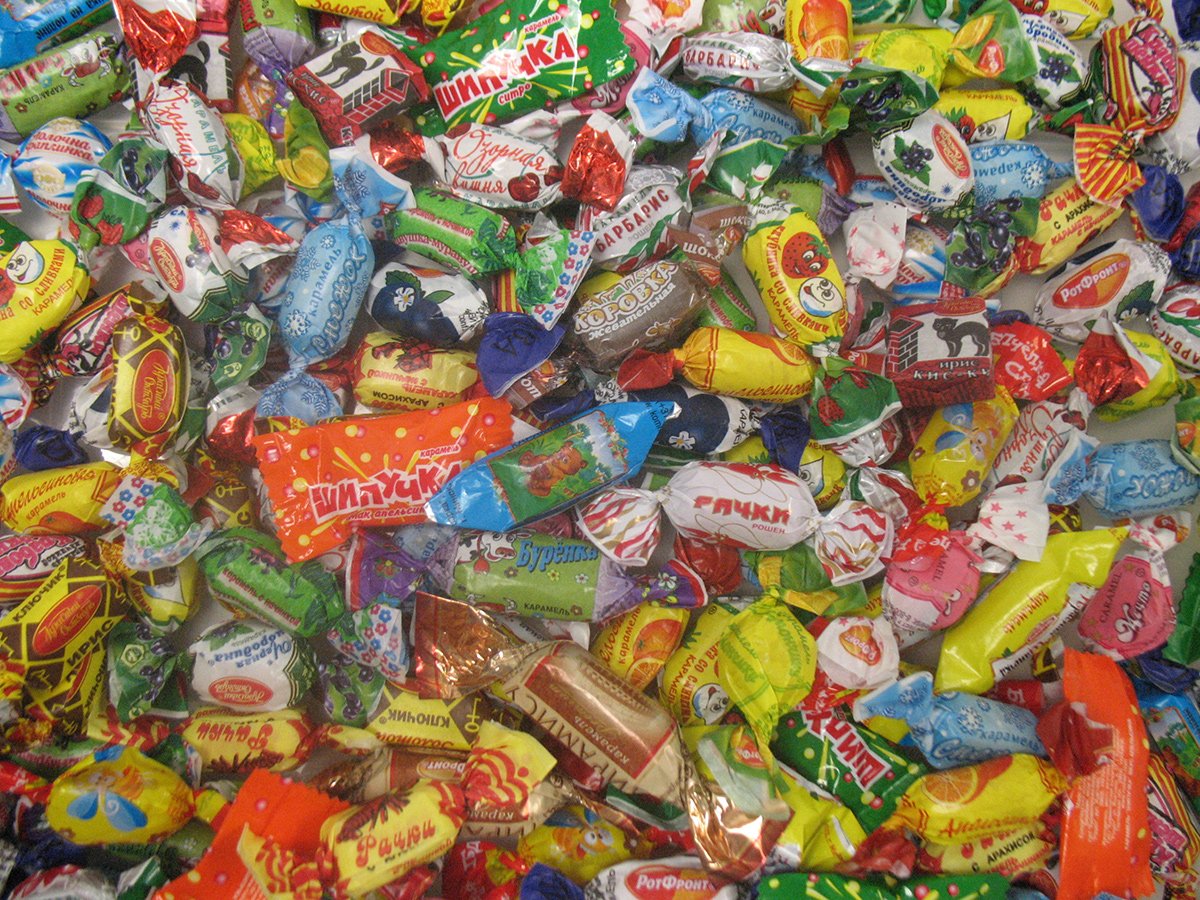 Back To USSR Candy Mix — Chocolate, Caramel, Jelly, Fudge & Taffy (1 lb)