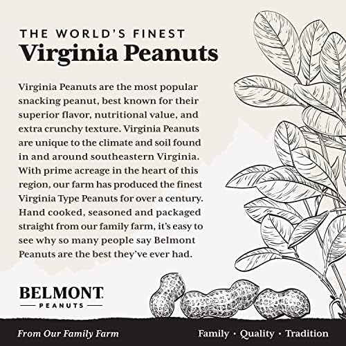 Belmont Peanuts Gourmet Butter Toffee Candied Peanuts, 25 oz | 4 Ingredients, No Preservatives, 3g Protein