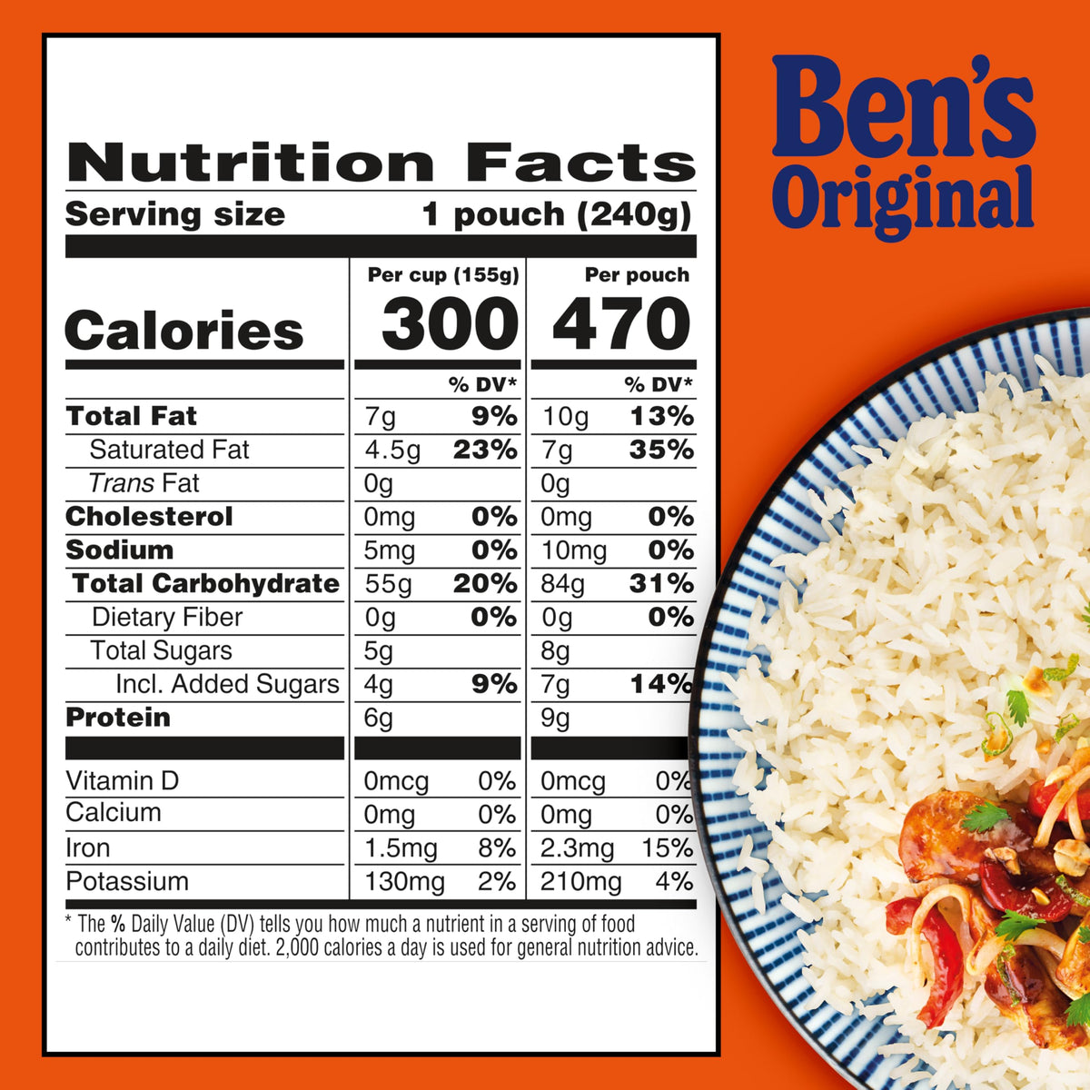 BEN'S ORIGINAL Ready Rice Coconut Jasmine Flavored Rice - 8.5 oz Pouch (Pack of 12)
