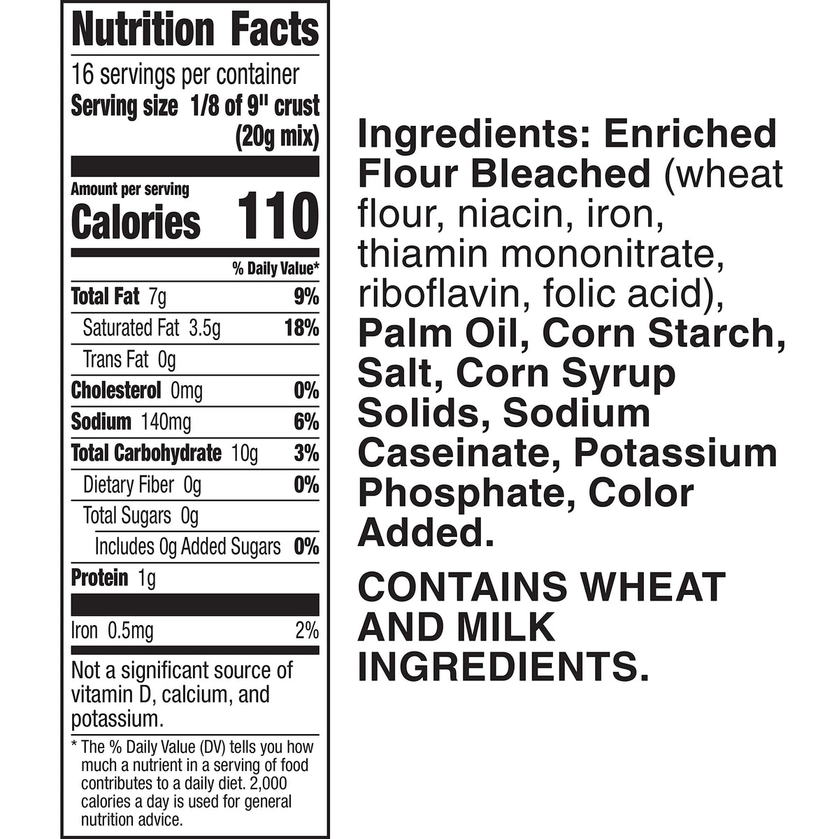 Betty Crocker Pie Crust Mix – Makes Two 9-Inch Crusts, 11 oz (Pack of 12)