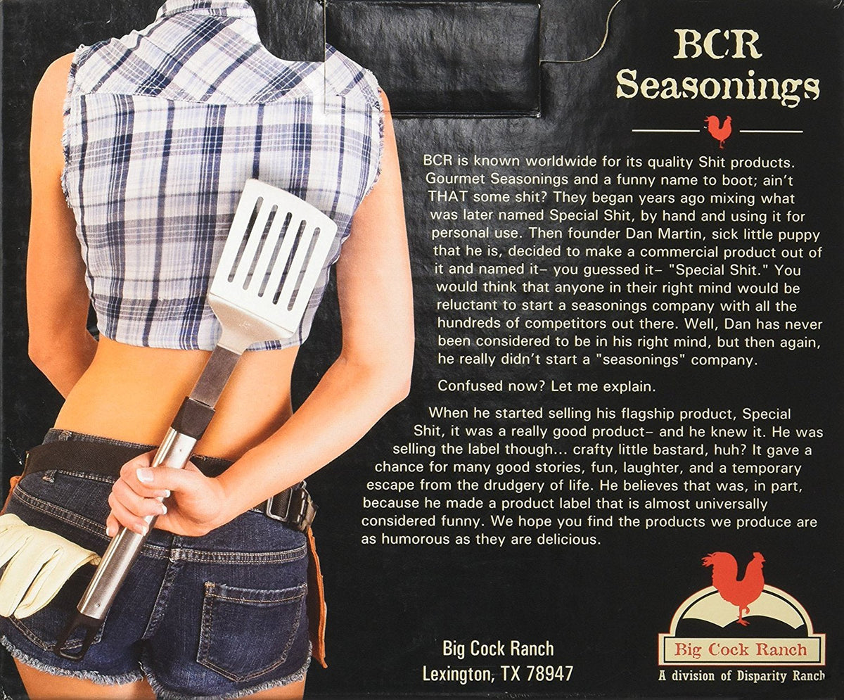 Big Cock Ranch Special Shitload Big 5 Sampler – 5 Seasonings for Legendary Grilling